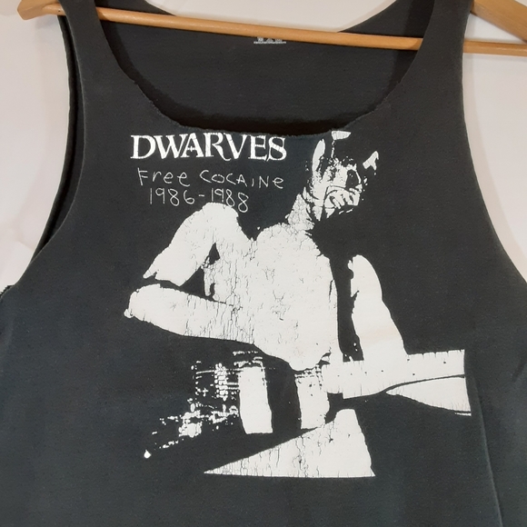 The Dwarves Free Cocaine Cut Band Tee Men's small - Picture 2 of 5